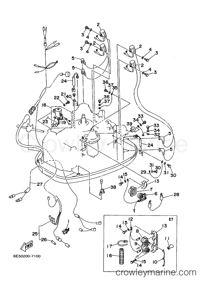 Yamaha Motors 115B (6E50) [090] - ELECTRICAL 2