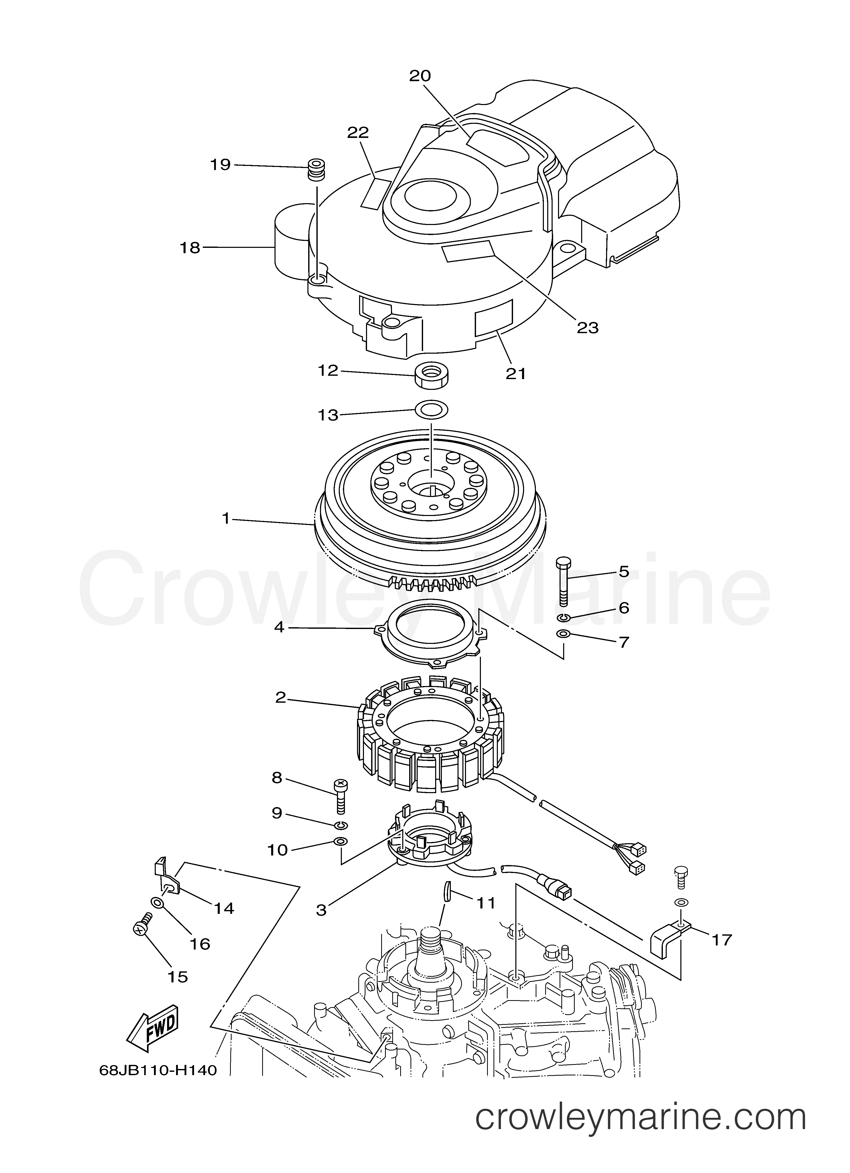 Yamaha Motors Z200TXR - GENERATOR