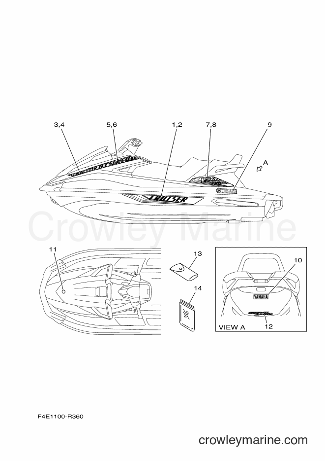 Yamaha Motors VC1800-R (F4E2) [010] - GRAPHICS