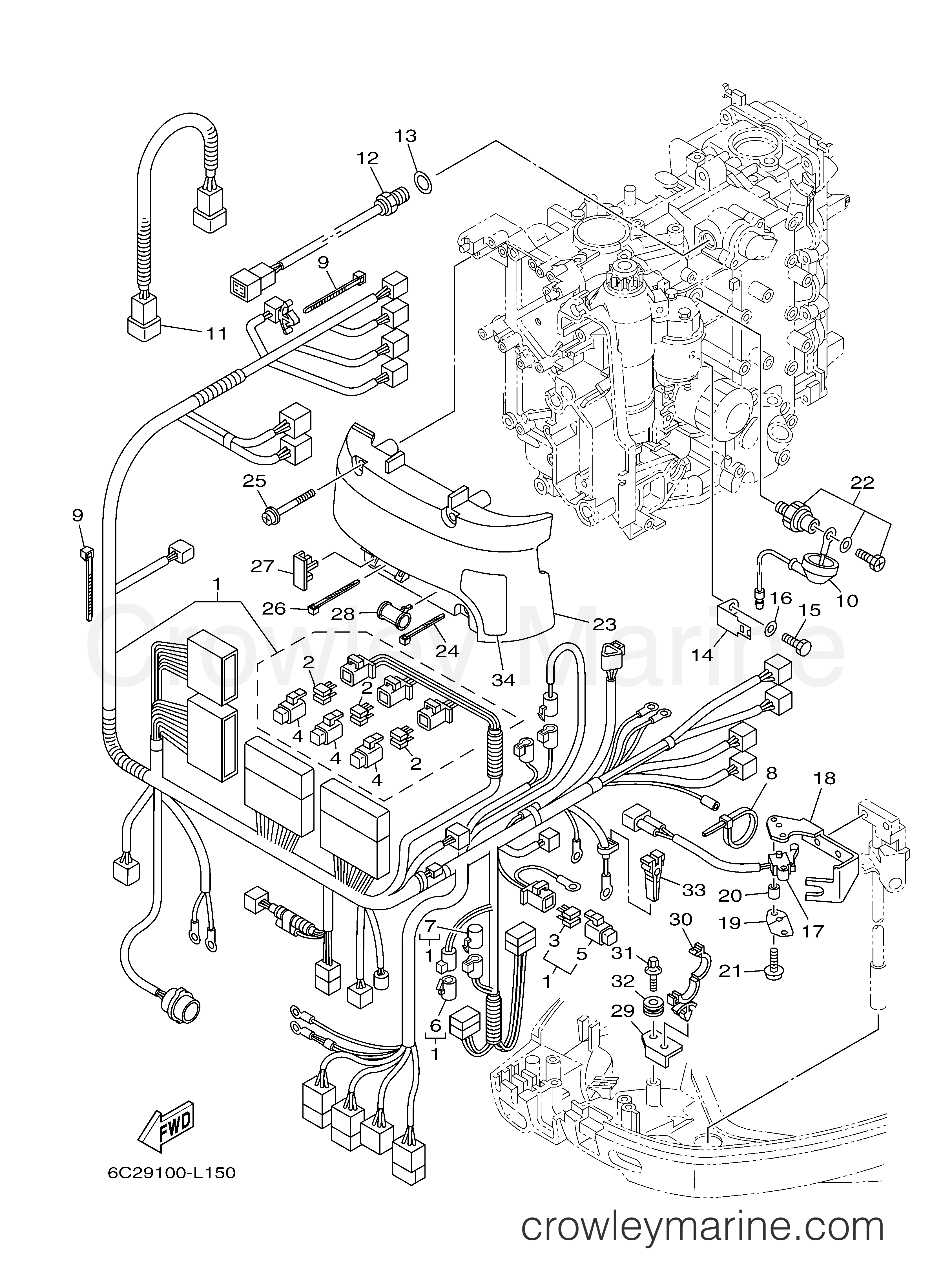 Yamaha Motors T50LA - ELECTRICAL 3