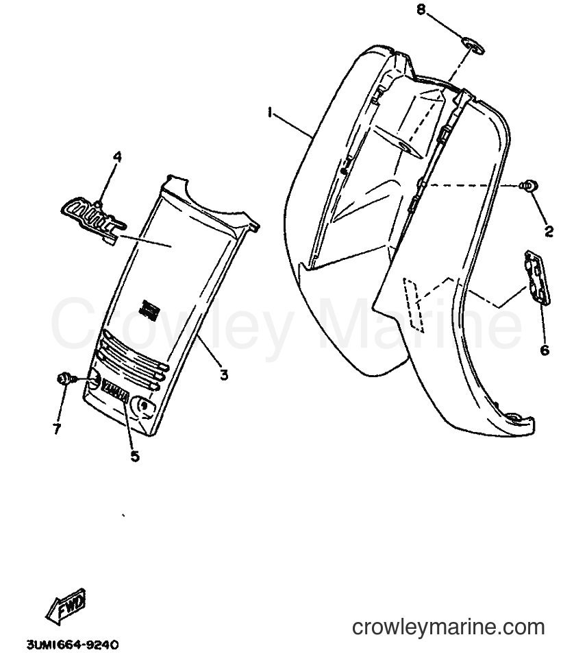1990 Scooter SH50 - SH50 (3UV1) [999] - LEG SHIELD