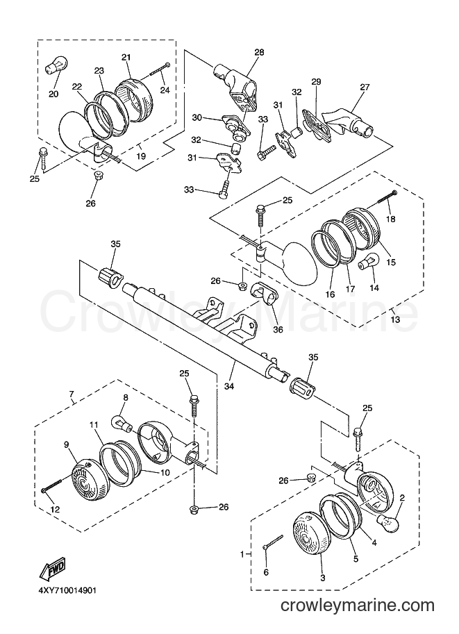 Yamaha Motors XVZ13TF (5JC2) [130] - FLASHER LIGHT
