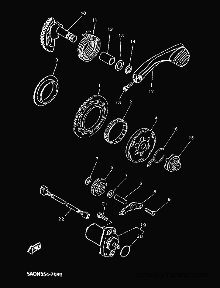 Yamaha Motors YN50 (5MR3) [010] - STARTER