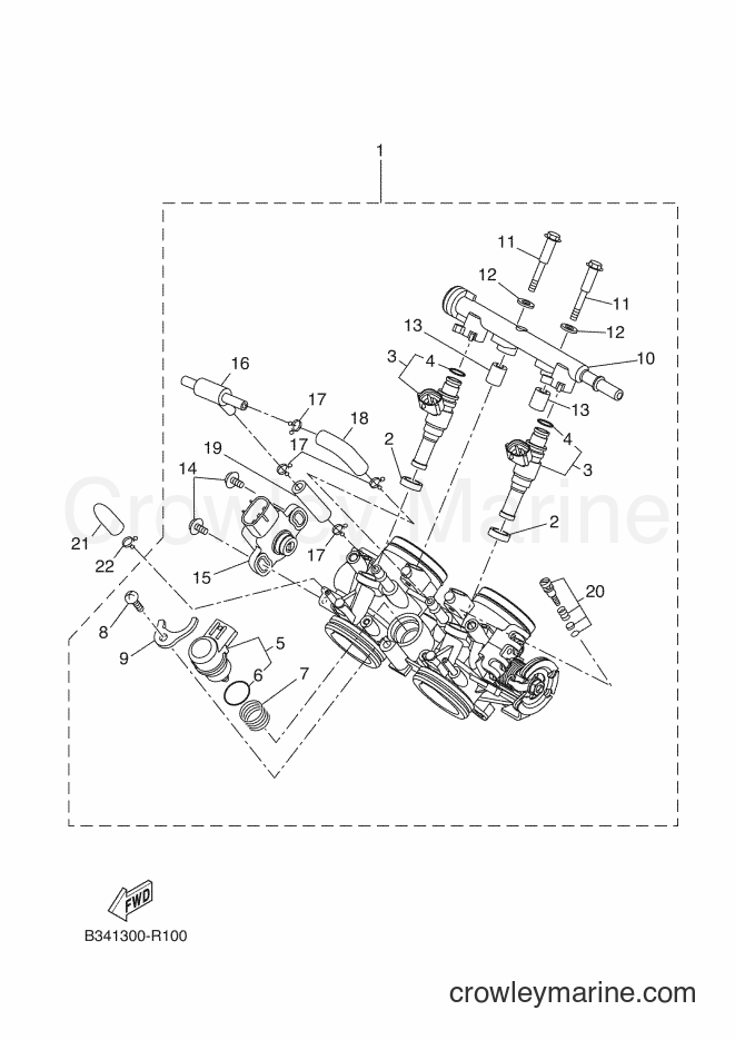 2016 Sport Bike XSR700 - XSR700 (B344) [010] - INTAKE 2