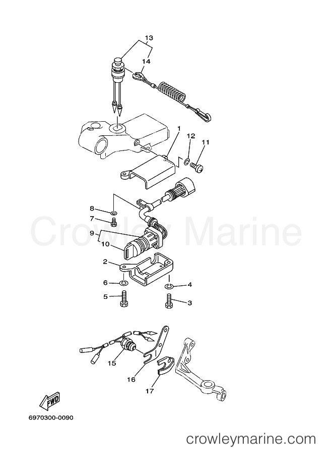 Yamaha Motors 55B (697) [050] - ELECTRICAL 3