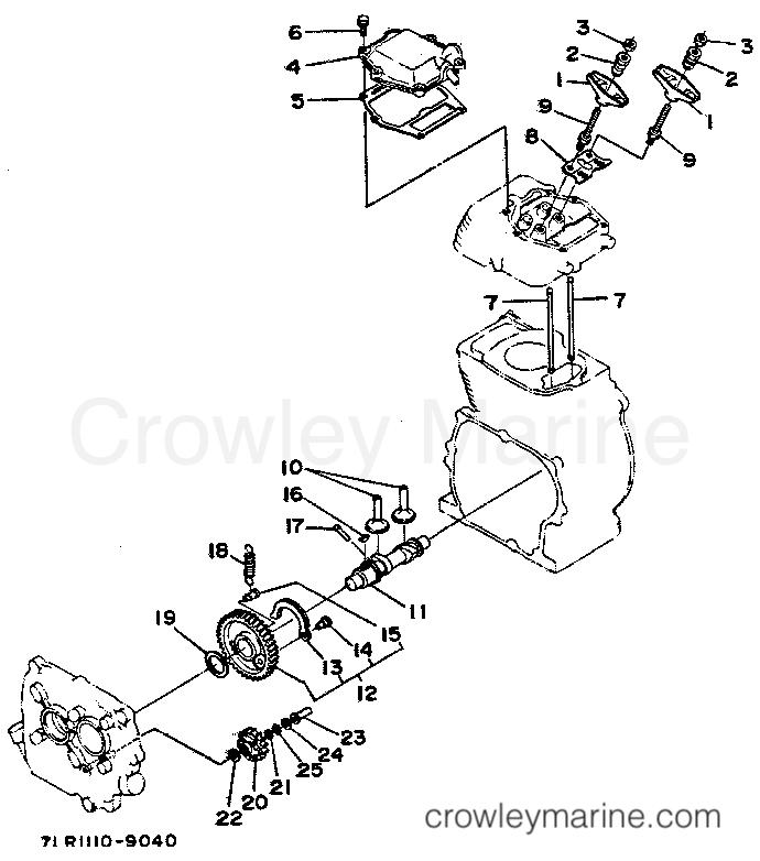 Yamaha Motors YG450D - CAMSHAFT - VALVE