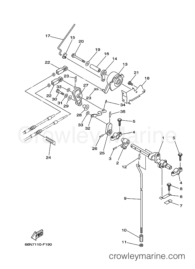 Yamaha Motors F9.9CMHS (66N8) [060] - CONTROL