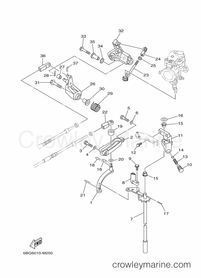 Yamaha Motors F40FEHDX (6BG8) [400] - CONTROL