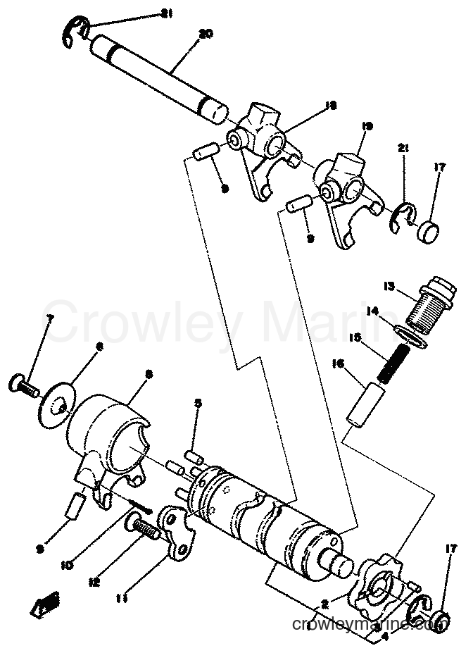 1978 Scooter LB80 - LB80 (1F5) [999] - SHIFTER