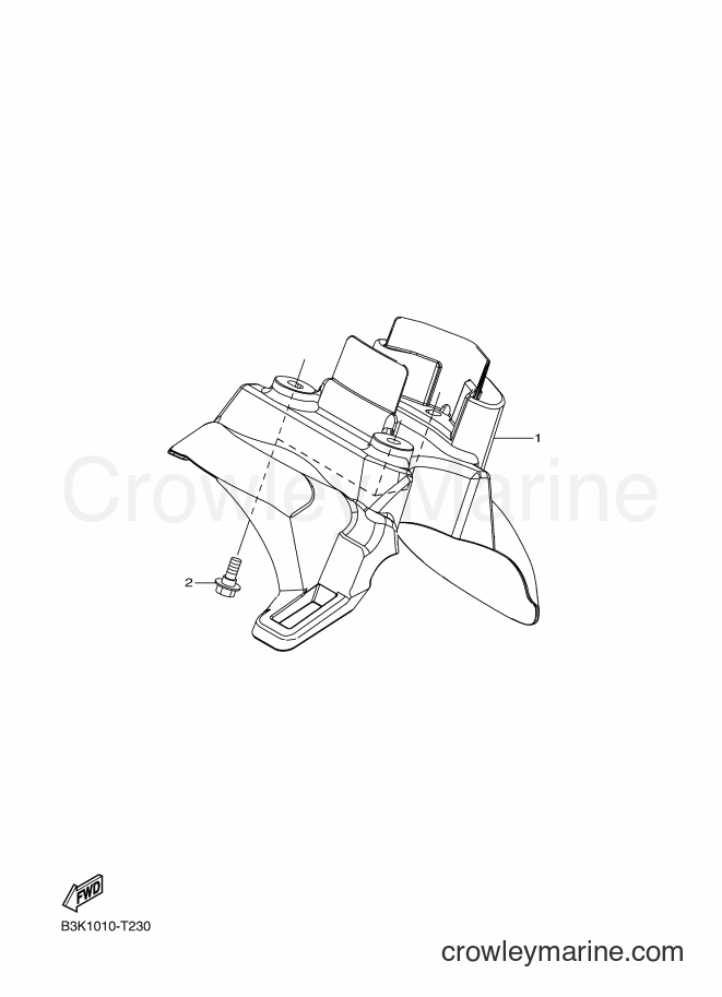 2018 Scooter CEH50D - CEH50D (B3K2) [010] - FRONT FENDER