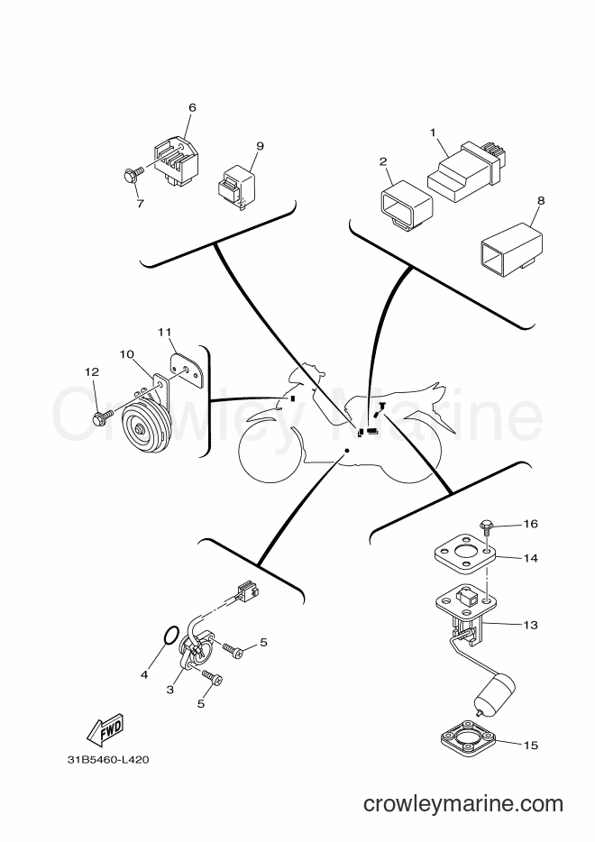 Yamaha Motors T115SE (31B5) [010] - ELECTRICAL 2