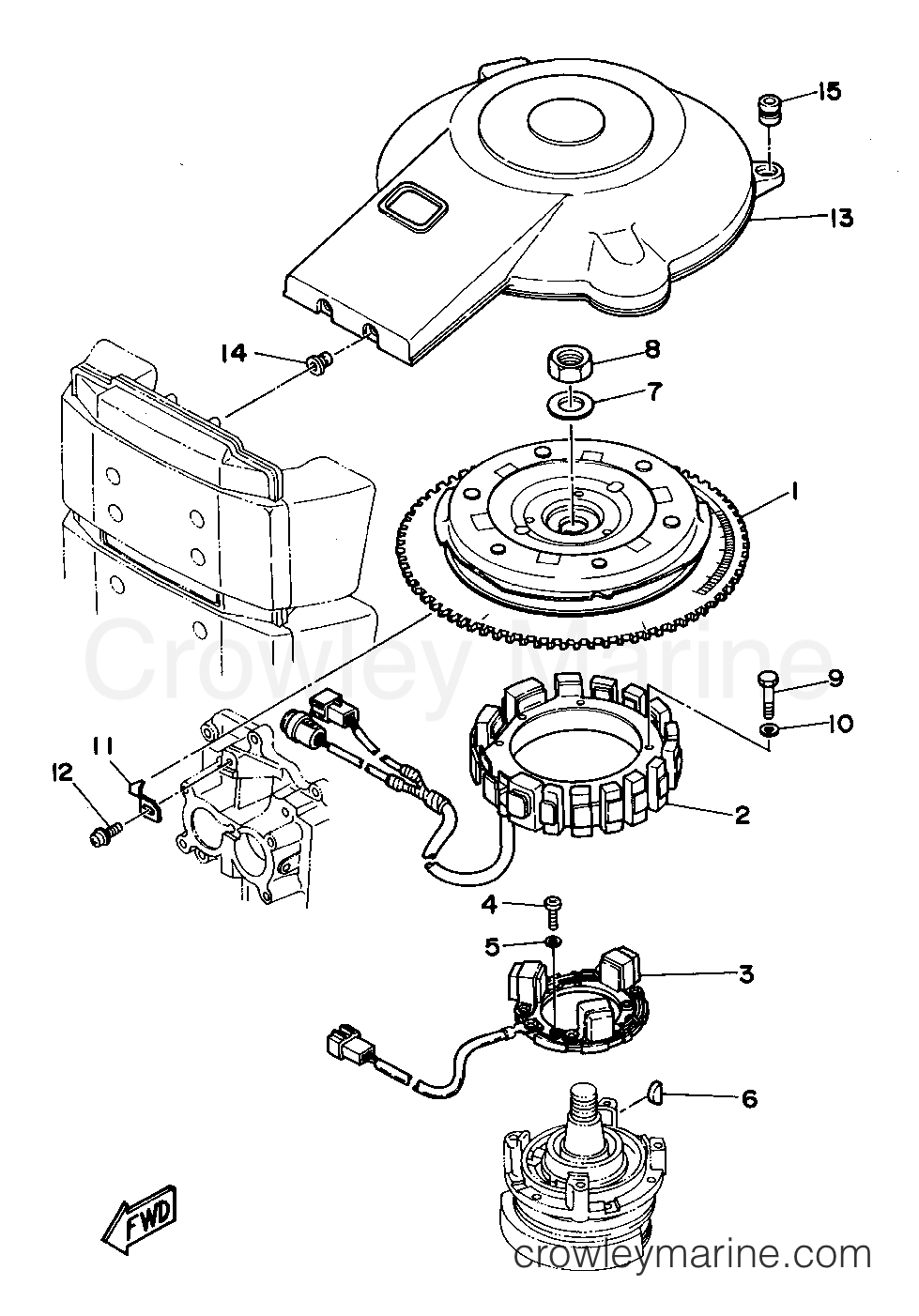 Yamaha Motors 225TLRS - GENERATOR