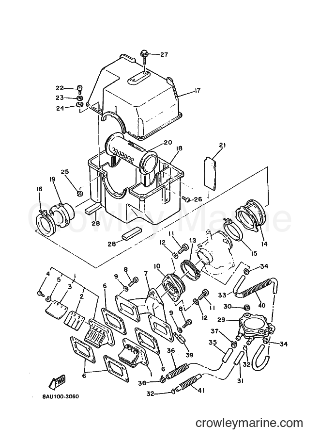 Yamaha Motors VK540E (8AC1) [020] - INTAKE