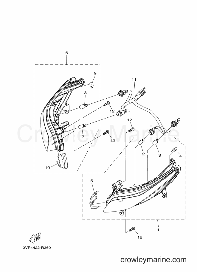 2016 Scooter T115FS-5 - T115FS-5 (2VP5) [010] - FLASHER LIGHT