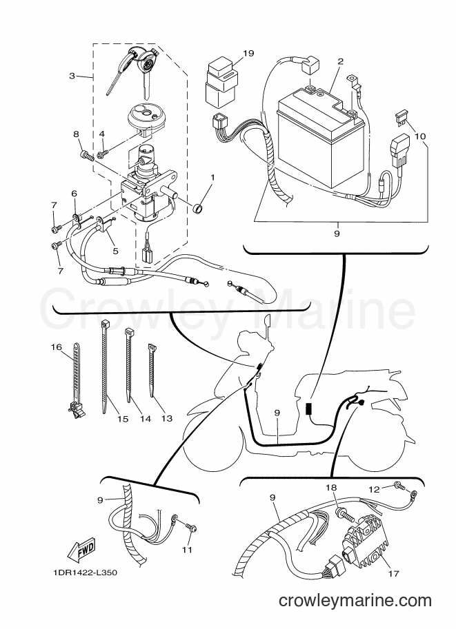 Yamaha Motors XC115S (1DR3) [010] - ELECTRICAL 1