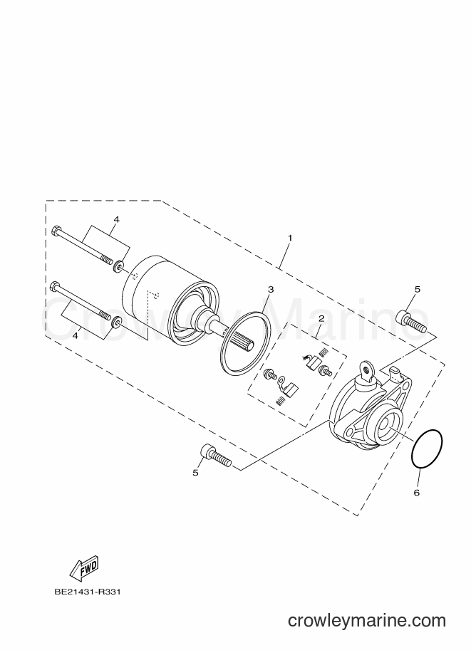 2018 Maxi-Scooter MWS150-A - MWS150-A (BB8B) [010] - STARTING MOTOR