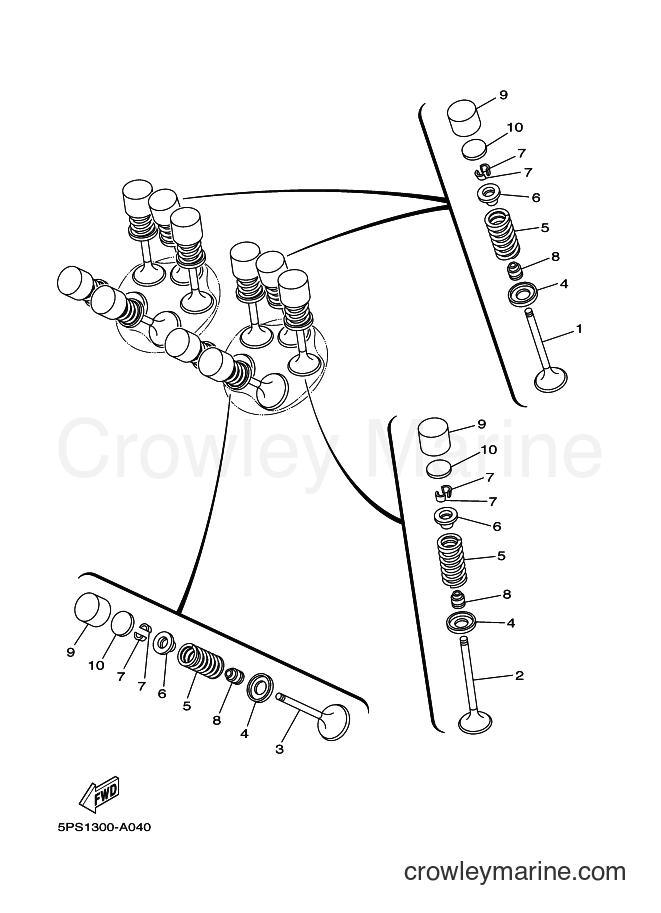 2008 Street Bike TDM900 - TDM900 (5PSE) [010] - VALVE