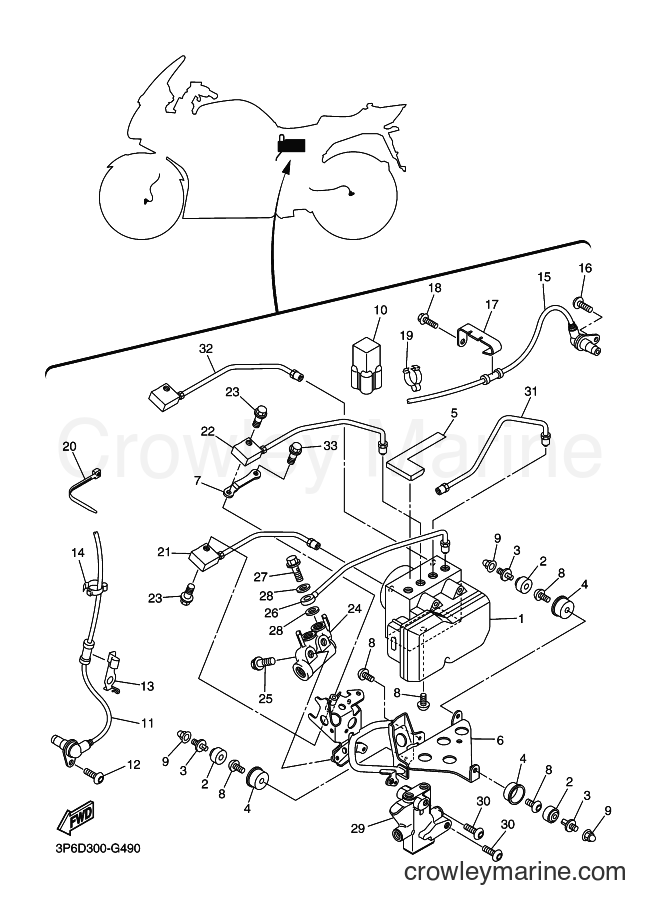 2010 Sport Bike FJR1300A - FJR1300A (1CY5) [010] - ELECTRICAL 3