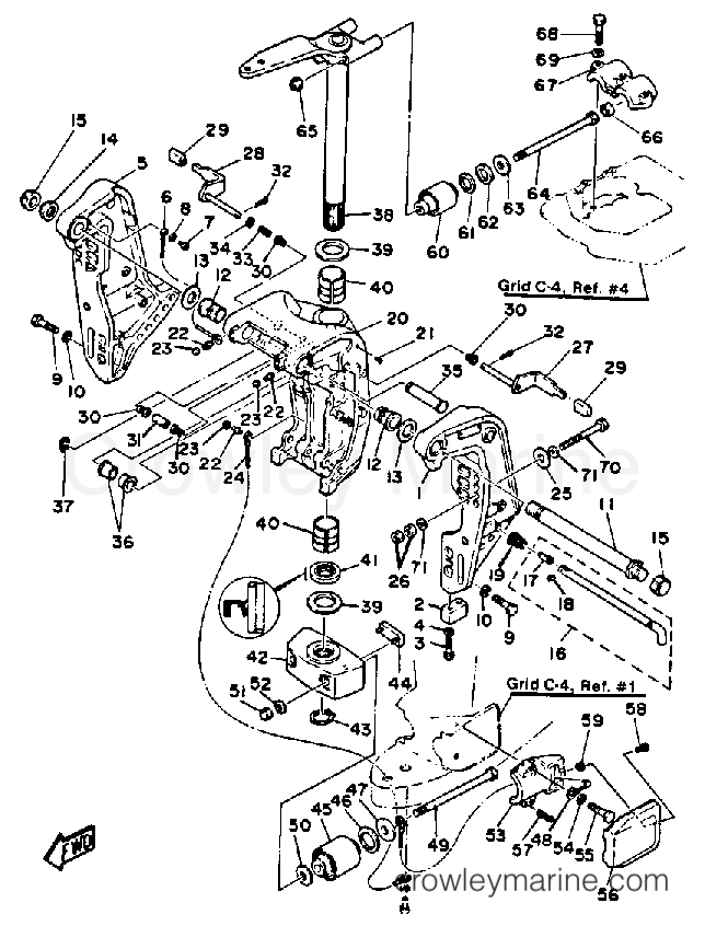 Yamaha Motors V6SPECIALLJ - BRACKET