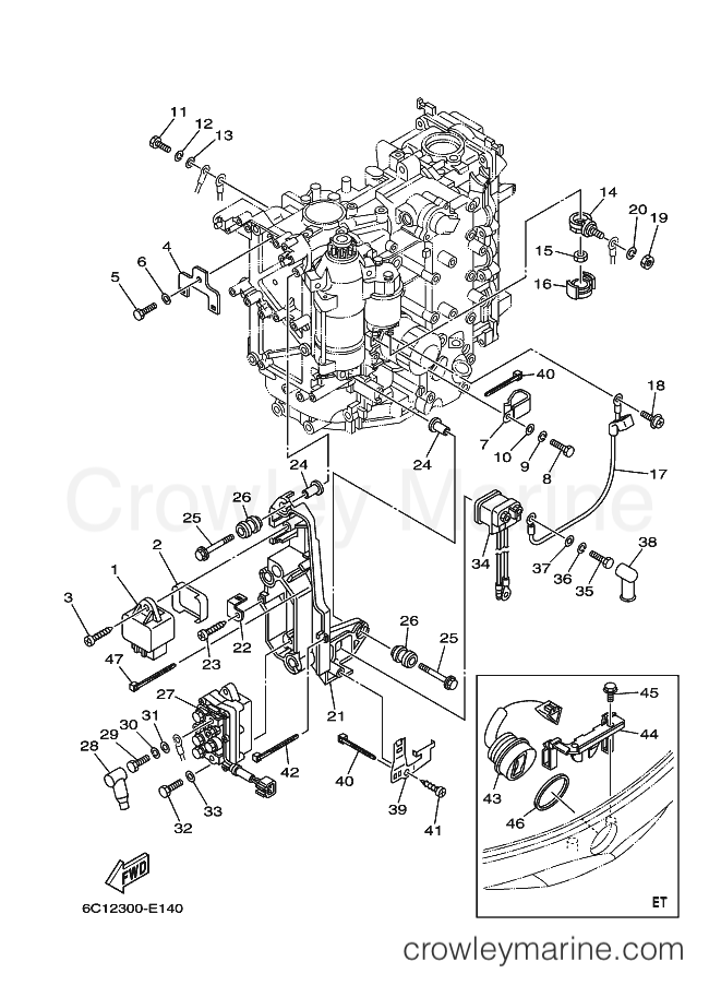 Yamaha Motors F60CETL (6C54) [050] - ELECTRICAL 2