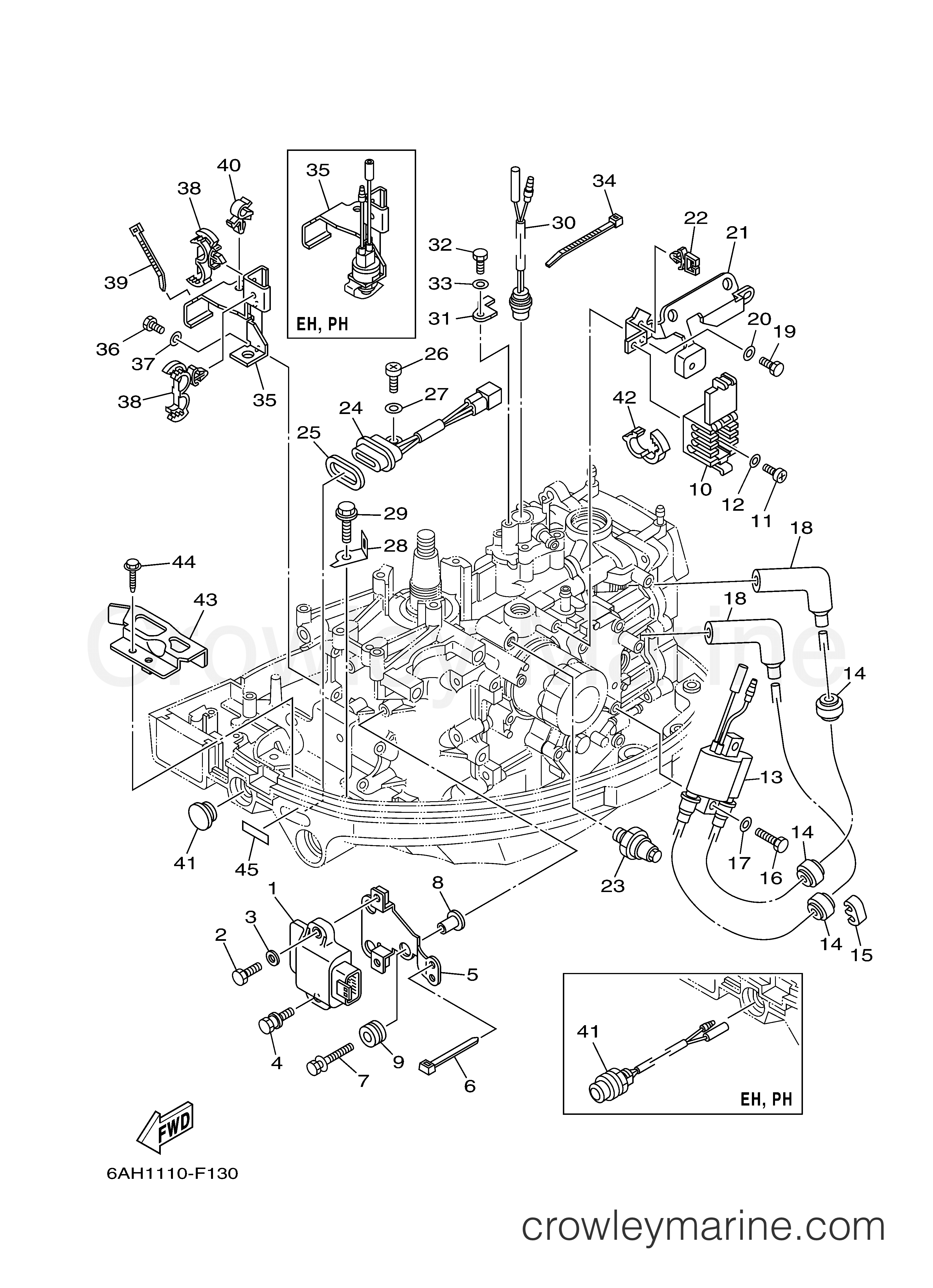 Yamaha Motors F20ELH - ELECTRICAL 1