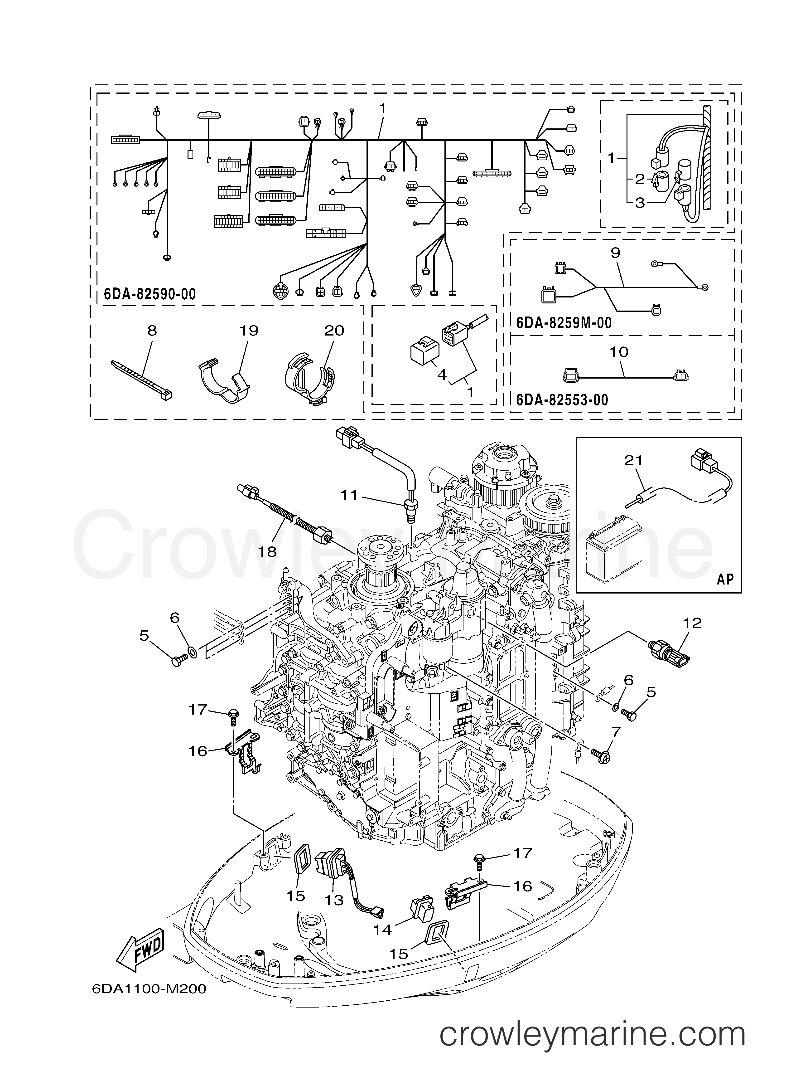 Yamaha Motors F200LB - ELECTRICAL 4