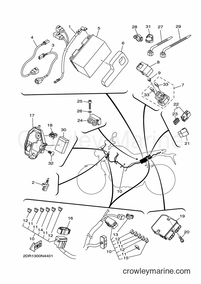 2014 Street Bike MT09A - MT09A (2DR4) [010] - ELECTRICAL 1