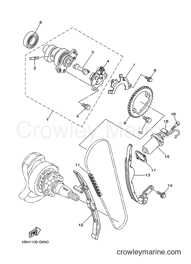 2011 ATV YXR700F - YXR700F (42SR) [010] - CAMSHAFT & CHAIN