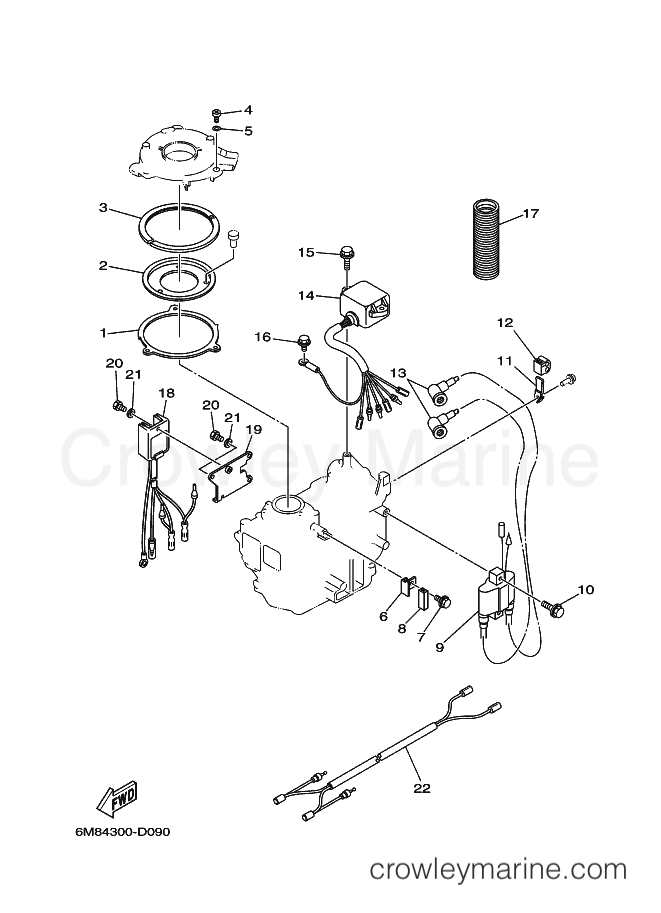Yamaha Motors 6D (6M95) [030] - ELECTRICAL
