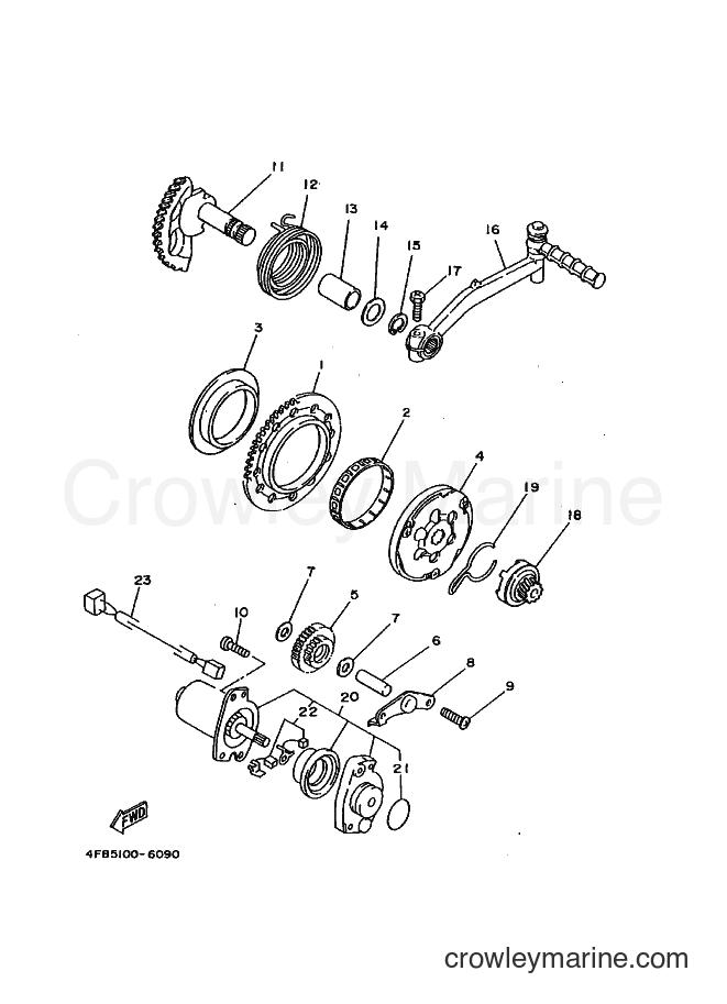 Yamaha Motors CY50 (3SAA) [010] - STARTER