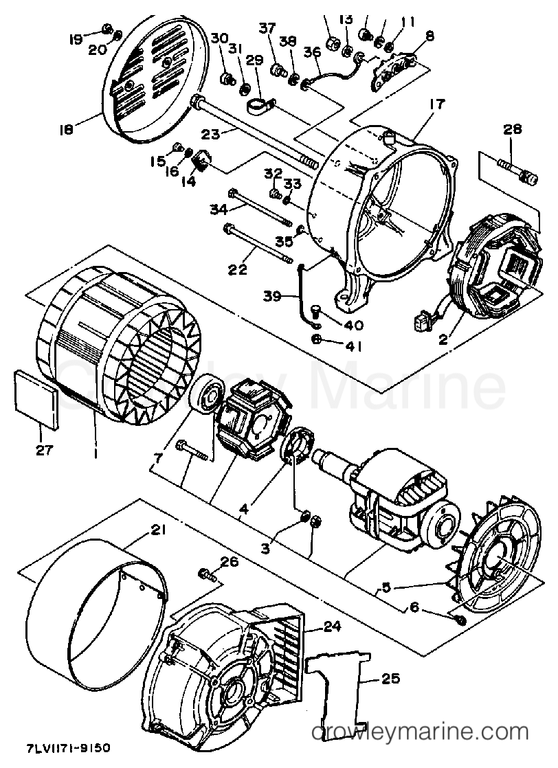 Yamaha Motors YG550D - GENERATOR 2