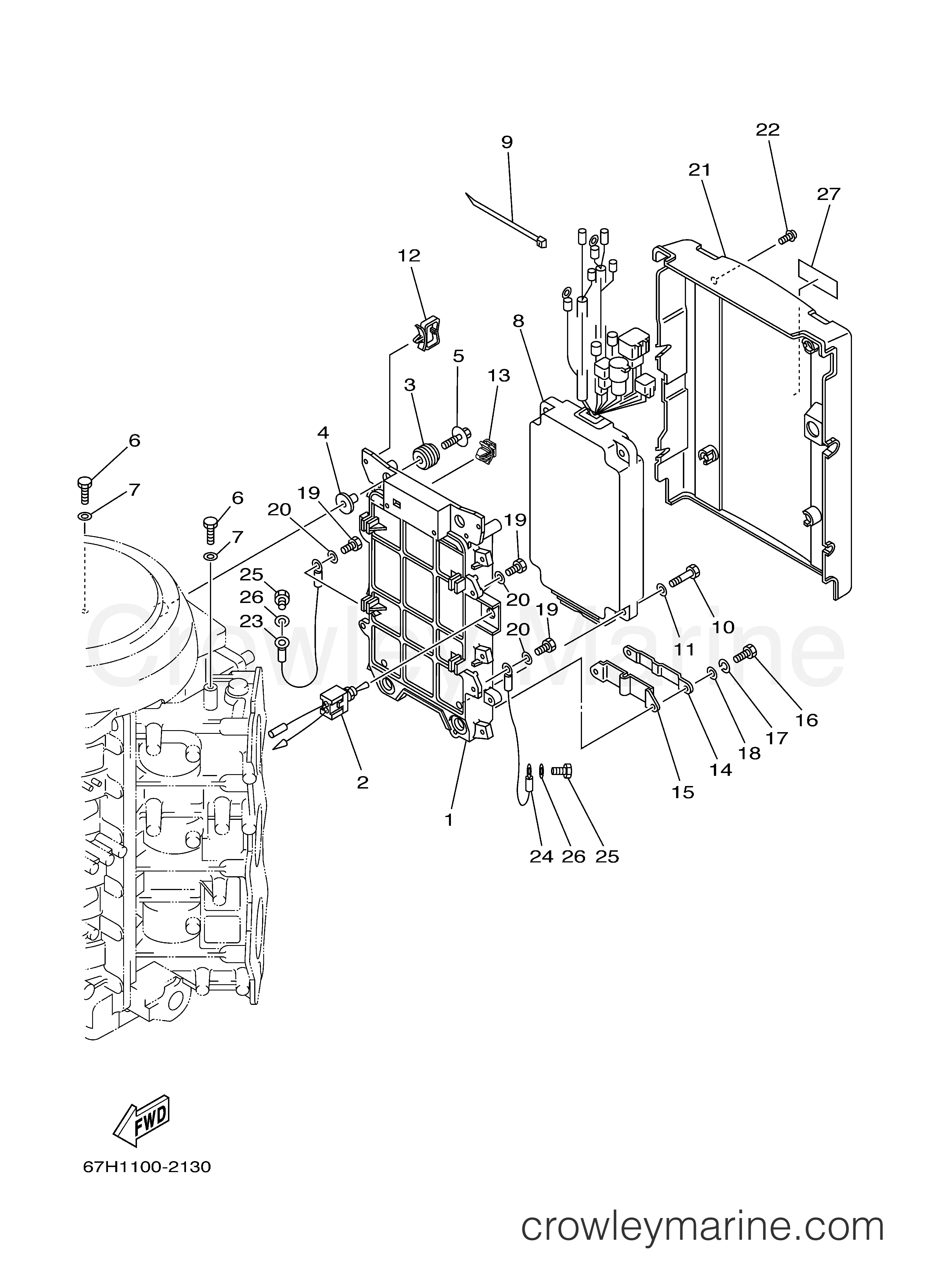 Yamaha Motors VX150TLRB - ELECTRICAL 1