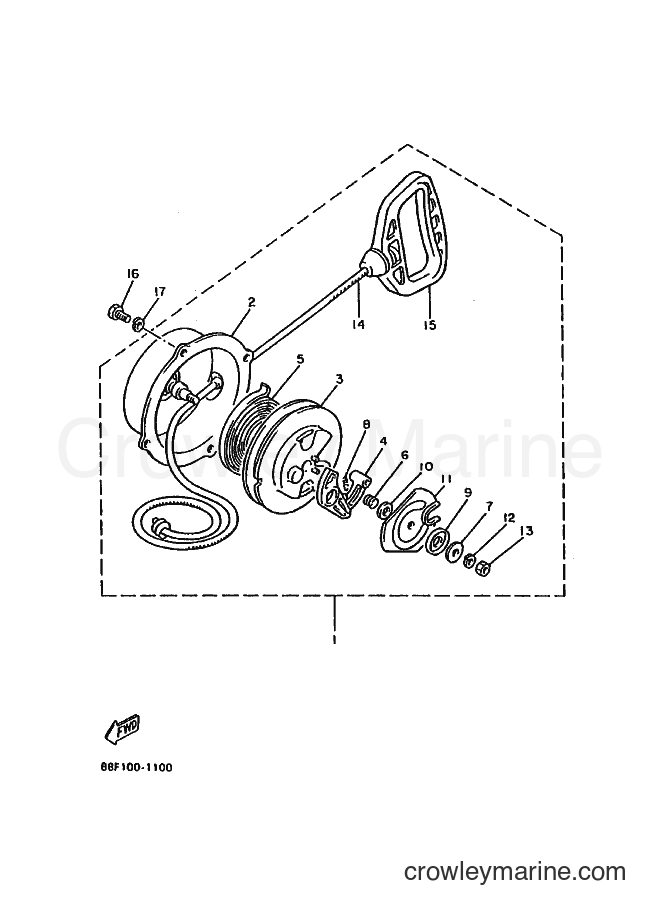 Yamaha Motors PZ480 (8BF4) [010] - STARTER