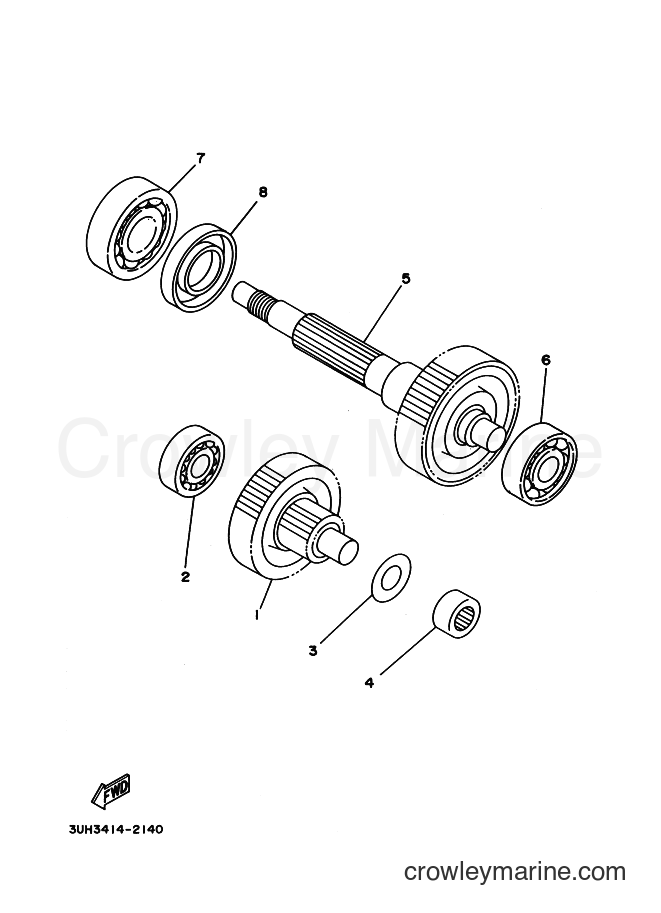 1994 Scooter XC125T - XC125T (4KY2) [999] - TRANSMISSION