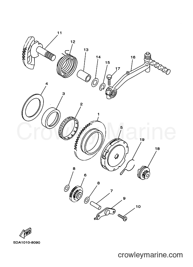 Yamaha Motors YW50 (5PN2) [010] - STARTER