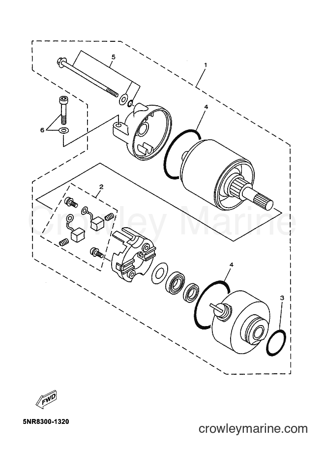 Yamaha Motors YP150E (5NS6) [010] - STARTER