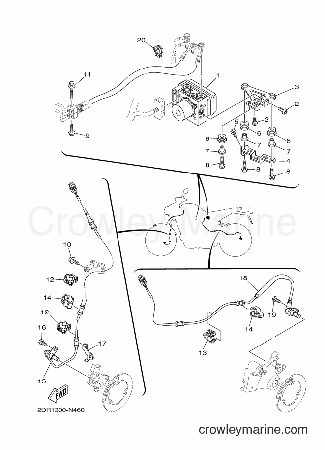 2015 Street Bike MT09A - MT09A (2DRF) [010] - ELECTRICAL 3
