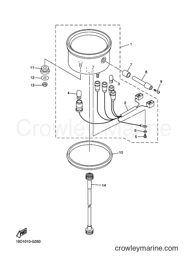 Yamaha Motors XVS250 (19D4) [010] - METER