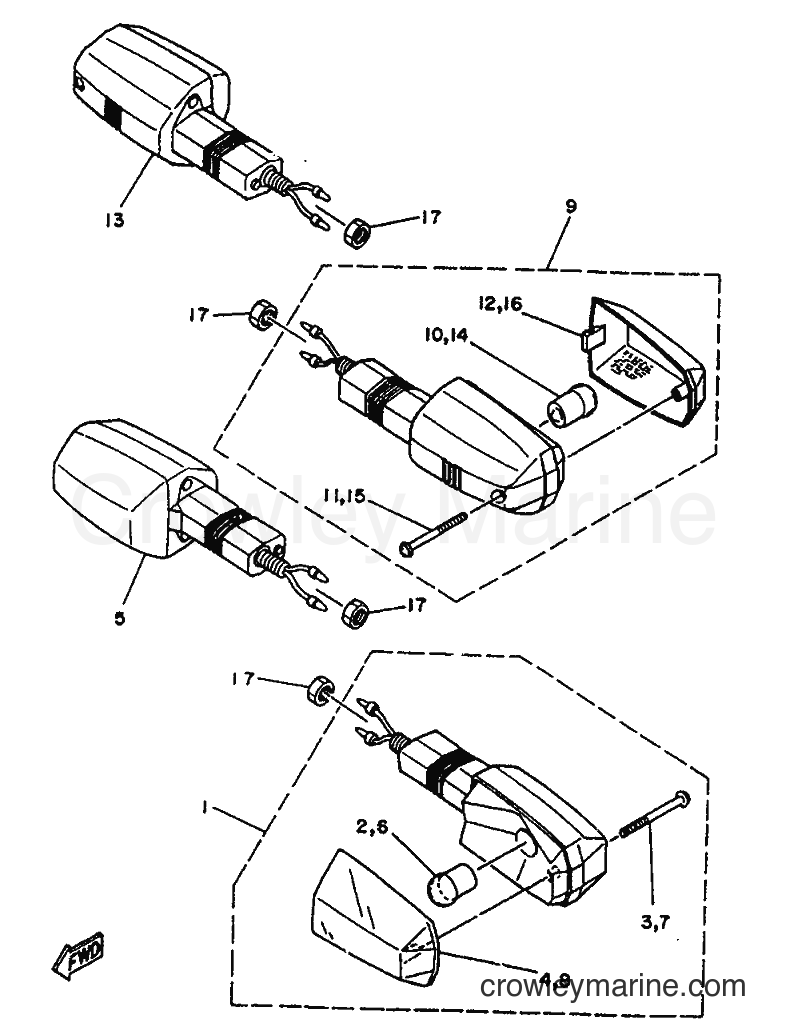 Yamaha Motors TZR125 (3PE2) [999] - HANDLE SWITCH & LEVER