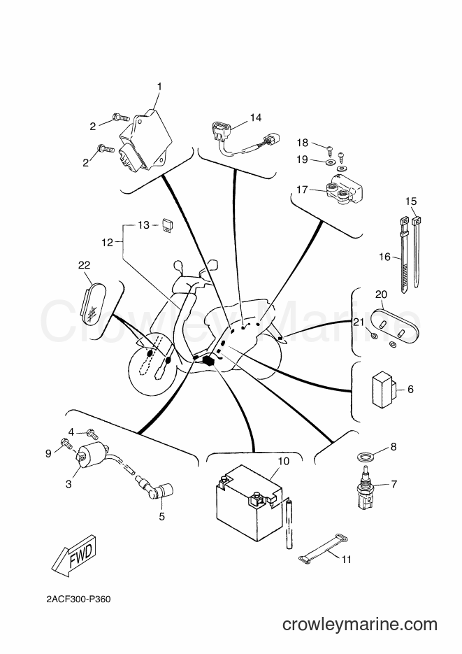 Yamaha Motors YN50FU (2ACJ) [020] - ELECTRICAL 2
