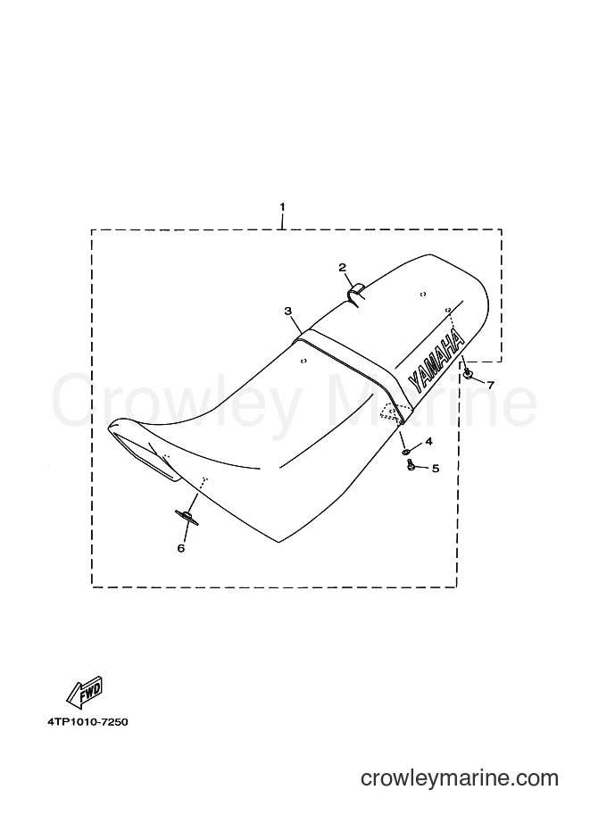 1999 Dirt Bike DT230 - DT230 (4TP3) [010] - SEAT