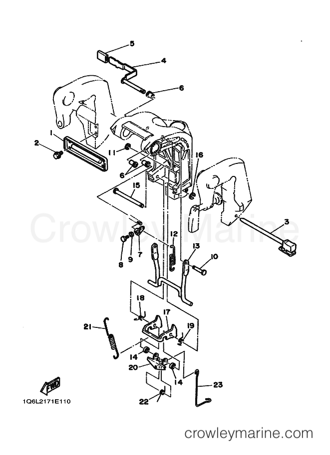 Yamaha Motors 20DEO (6L3) [020] - BRACKET 2