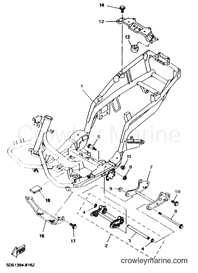Yamaha Motors YP125E (5DSD) [999] - FRAME