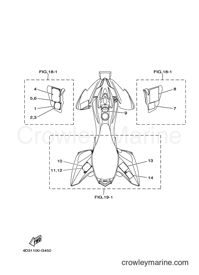 2008 ATV YFS250 - YFS250 (4D33) [010] - EMBLEM & LABEL 2