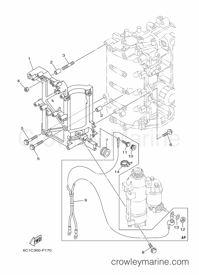 Yamaha Motors FT60GET (6C6D) [050] - ELECTRICAL 4