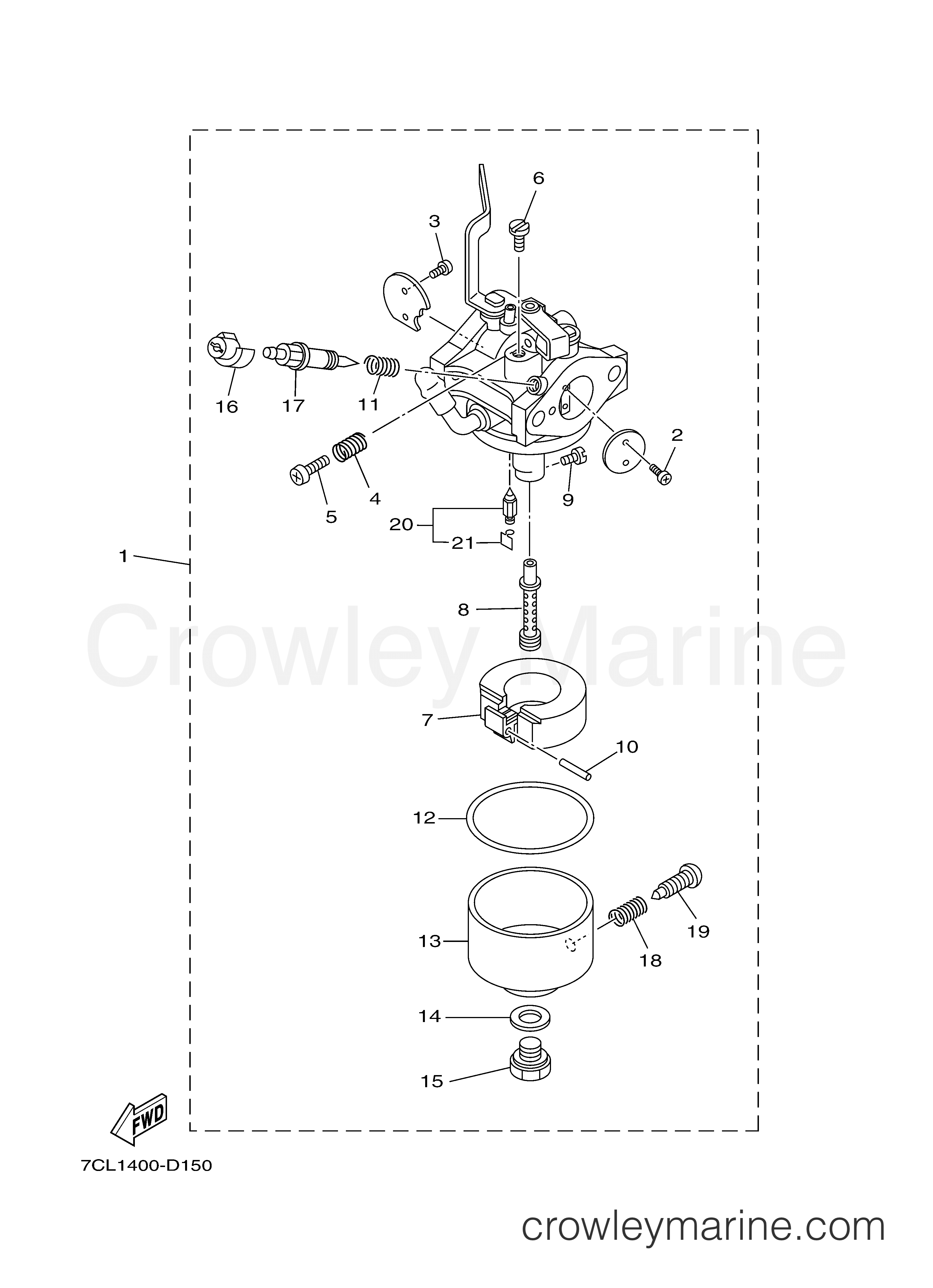 Yamaha Motors YP30GH - CARBURETOR YP20