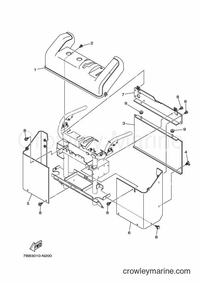 Yamaha Motors YS1390AR (7BB4) [010] - CONTROL BOX