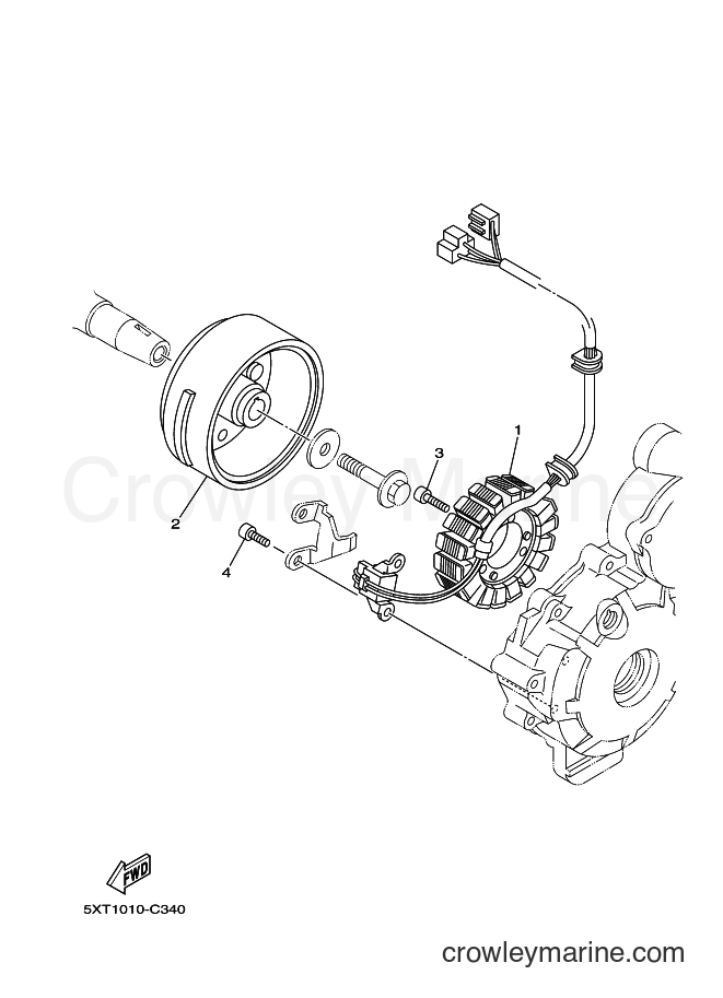 2005 Dirt Bike XG250 - XG250 (4D61) [010] - GENERATOR