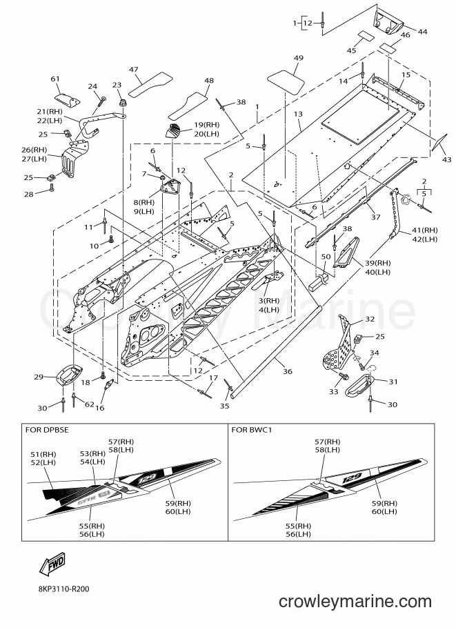 Yamaha Motors SRV10LL (8KP3) [010] - FRAME 2