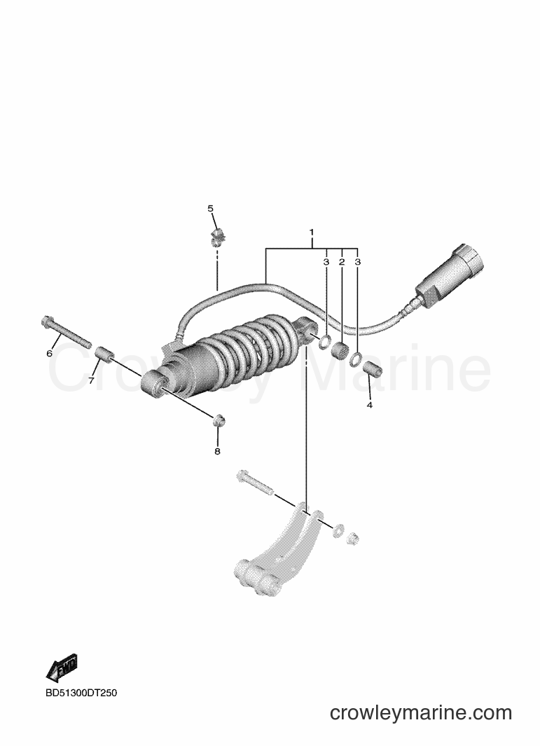 2018 Maxi-Scooter MXT850 - MXT850 (BD51) [060] - REAR SUSPENSION
